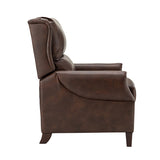Rosaura 32.68" Wide Genuine Leather Manual Recliner