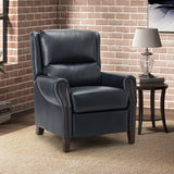 Rosaura 32.68" Wide Genuine Leather Manual Recliner
