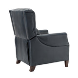 Rosaura 32.68" Wide Genuine Leather Manual Recliner