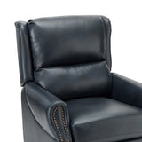 Rosaura 32.68" Wide Genuine Leather Manual Recliner