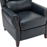 Rosaura 32.68" Wide Genuine Leather Manual Recliner