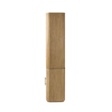 Carlos Bookcase Cabinet-Oak