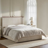 Thaine Convenient Hydraulic Storage Bed with Lighting and Charging Ports