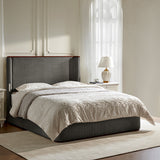 Thaine Convenient Hydraulic Storage Bed with Lighting and Charging Ports