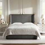 Thaine Convenient Hydraulic Storage Bed with Lighting and Charging Ports
