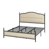 Ernesto 61" Industrial King and Queen Size platform Bed