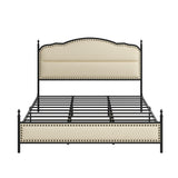 Ernesto 61" Industrial King and Queen Size platform Bed