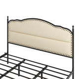 Ernesto 61" Industrial King and Queen Size platform Bed