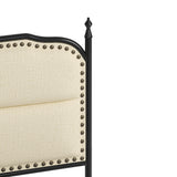 Ernesto 61" Industrial King and Queen Size platform Bed