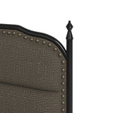 Ernesto 61" Industrial King and Queen Size platform Bed