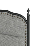 Ernesto 61" Industrial King and Queen Size platform Bed