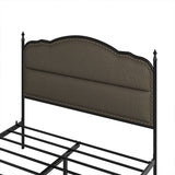 Ernesto 61" Industrial King and Queen Size platform Bed