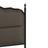 Ernesto 61" Industrial King and Queen Size platform Bed