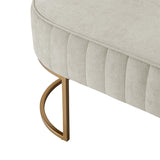 Damian Entryway Bench with Storage & Sturdy Metal Base