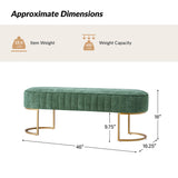 Damian Entryway Bench with Storage & Sturdy Metal Base