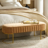 Damian Entryway Bench with Storage & Sturdy Metal Base