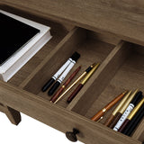 Derrus Electric Adjustable Standing Desk with Bookcase and LED Lighting