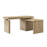 Veritas 360-Degree Rotating Desk Electric Adjustable Standing Desk with Flip-Top Lid