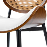 American Modern Fluted Extendable Dining Table  and Chairs & Storage Cabinet Sets (Optional Types)
