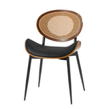 American Modern Fluted Extendable Dining Table  and Chairs & Storage Cabinet Sets (Optional Types)