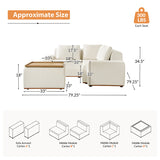 Terra Cloud Sofa With Table