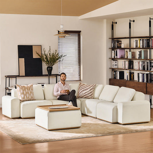 Terra Cloud Sofa With Table