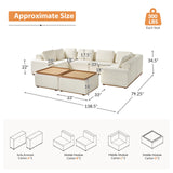 Terra Cloud Sofa With Table