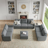 Harmetrix Oversized Soft Sectional Couch with Storage