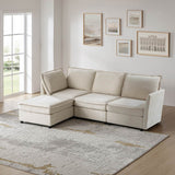 Harmetrix Oversized Soft Sectional Couch with Storage