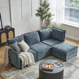 Harmetrix Oversized Soft Sectional Couch with Storage