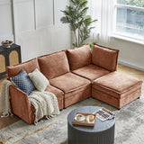 Harmetrix Oversized Soft Sectional Couch with Storage