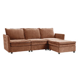 Harmetrix Oversized Soft Sectional Couch with Storage