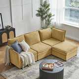 Harmetrix Oversized Soft Sectional Couch with Storage