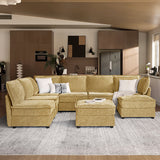 Harmetrix Oversized Soft Sectional Couch with Storage