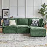 Harmetrix Oversized Soft Sectional Couch with Storage
