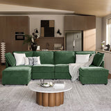 Harmetrix Oversized Soft Sectional Couch with Storage