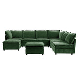 Harmetrix Oversized Soft Sectional Couch with Storage