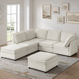 Harmetrix Oversized Soft Sectional Couch with Storage