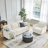 Harmetrix Oversized Soft Sectional Couch with Storage