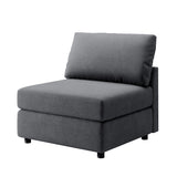 Aeris Modern Curved Sectional Parts & Components