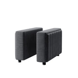 Aeris Modern Curved Sectional Parts & Components