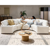 Aeris Modern Curved Sectional Sofa Set