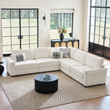 Aeris Modern Curved Sectional Sofa Set