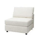 Aeris Modern Curved Sectional Parts & Components