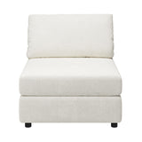 Aeris Modern Curved Sectional Parts & Components