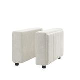 Aeris Modern Curved Sectional Parts & Components