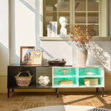 Nuria Expandable TV Stand with LED Strip