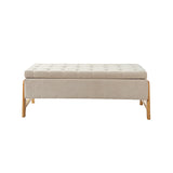 Salina Mid-century Modern Inspired Storage Bench