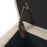 Salina Mid-century Modern Inspired Storage Bench