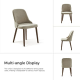 Andrea Versatile Ergonomic Dining Chair for Modern Spaces (Set of 2)